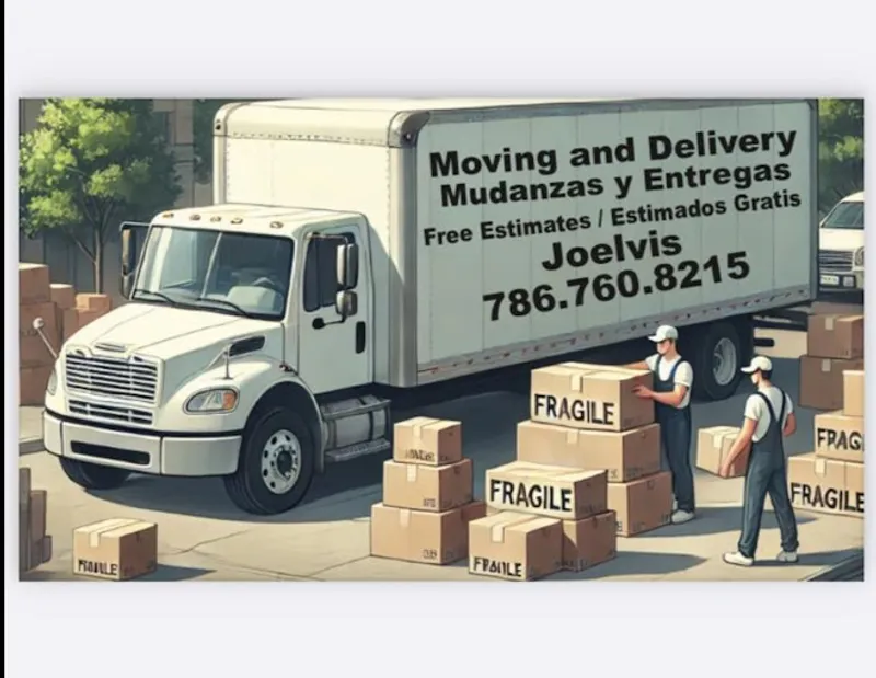 Professional movers carefully handling furniture